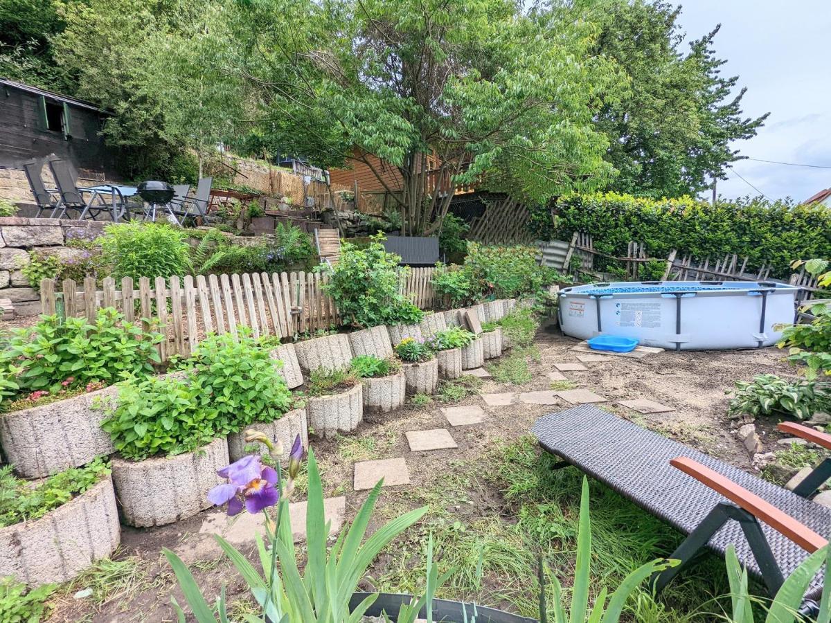 Urlaubsmagie - Bad Schandau Fusslaufig, Garten, Pool - R1 Rathmannsdorf Eksteriør bilde