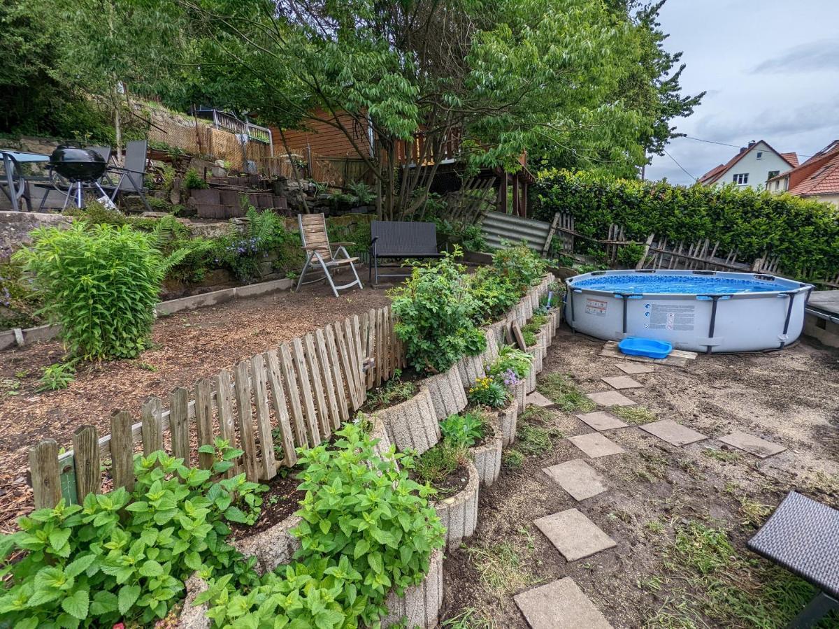 Urlaubsmagie - Bad Schandau Fusslaufig, Garten, Pool - R1 Rathmannsdorf Eksteriør bilde